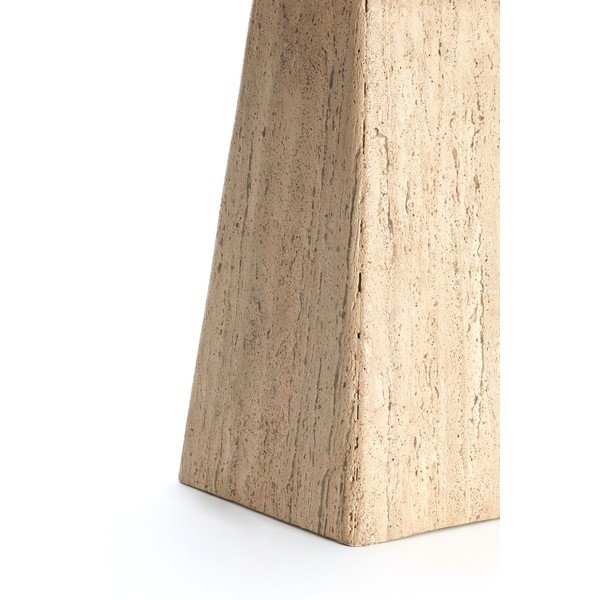 Stranska mizica s kamnito mizno ploščo 40x40 cm Kepami – Light & Living-image-4