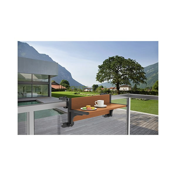 Obesna balkonska miza 45x80 cm – Keter-image-1