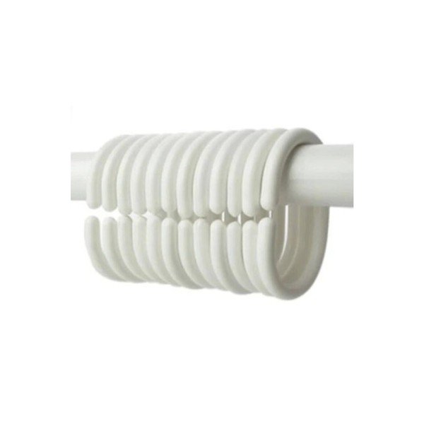 Modro-siva tuš zavesa - Mila Home-image-1