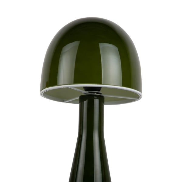 Temno zelena namizna svetilka s steklenim senčilom (višina 45 cm) Bombin – Leitmotiv-image-2