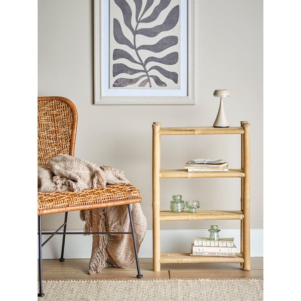 Bambusov regal v naravni barvi 45x68,5x16,5 cm Belon – Bloomingville-image-1
