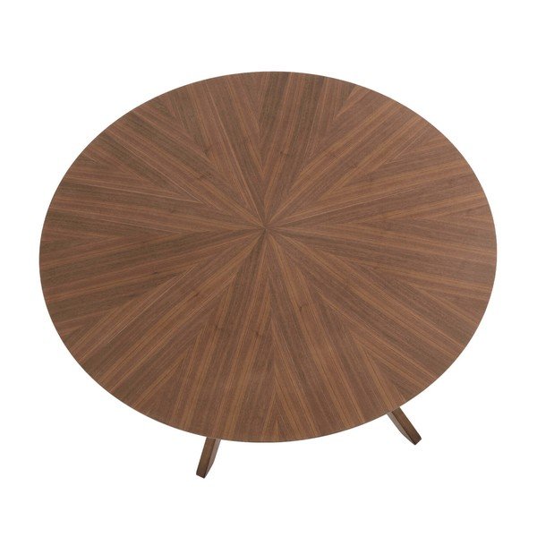 Jedilna miza iz orehovega dekorja sømcasa Carmel, ⌀ 120 cm-image-4