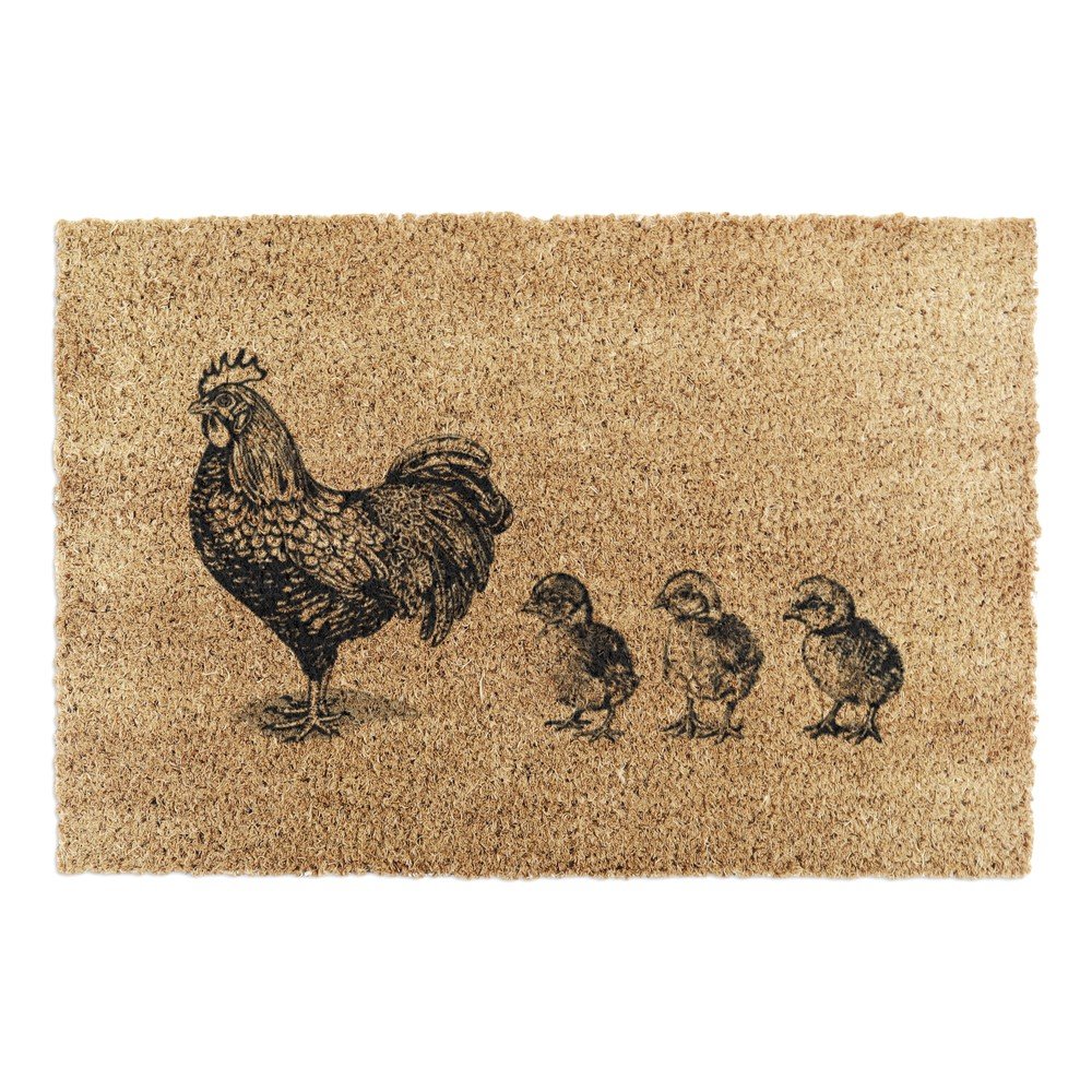 Predpražnik iz kokosovih vlaken 40x60 cm Chickens and Chicks