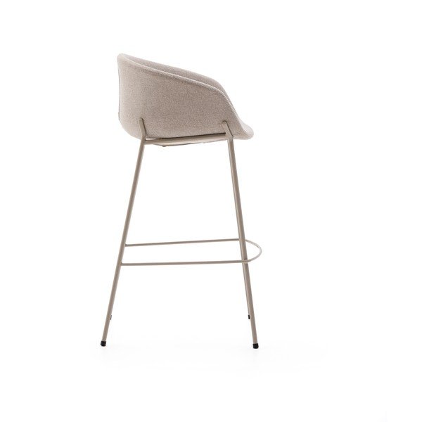 Bež barski stol (višina sedeža 75 cm) Yvette – Kave Home-image-4