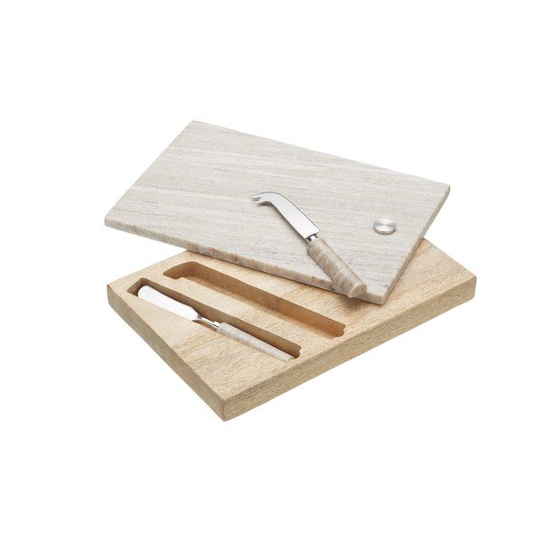 Kitchen Craft Master Class Marmorni set za serviranje sira-image-1