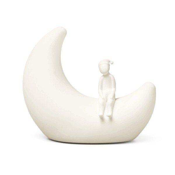 Slonokoščena otroška lučka Moon Off-White – Cam Cam Copenhagen