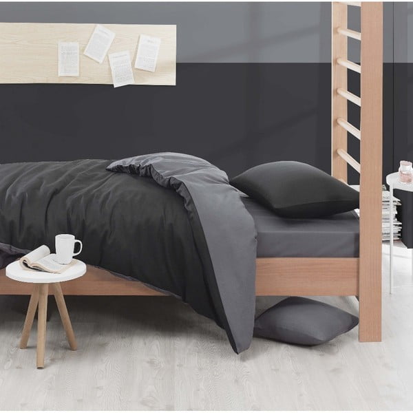 Posteljno perilo z rjuho za eno enojno posteljo Emanuel, 160 x 220 cm