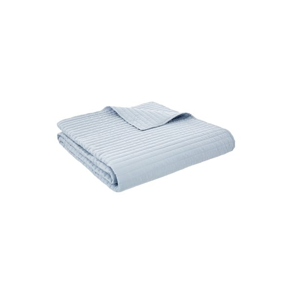 Modro prešito pregrinjalo 230x220 cm Quilted Lines – Bianca