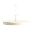 Kremno bela LED zatemnitvena viseča svetilka s kovinskim senčnikom ø 43 cm Asteria Plus Medium – UMAGE