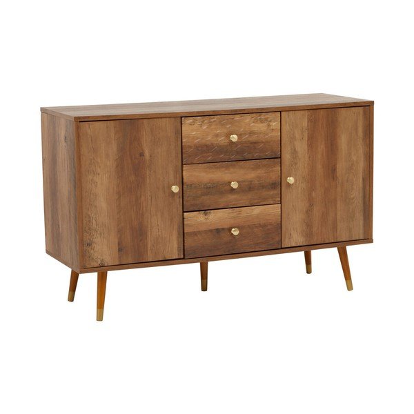 Komoda v temni naravni barvi 114x70x39 cm Frida – Premier Housewares