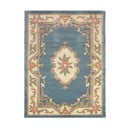 Modra volnena preproga Flair Rugs Aubusson, 120 x 180 cm