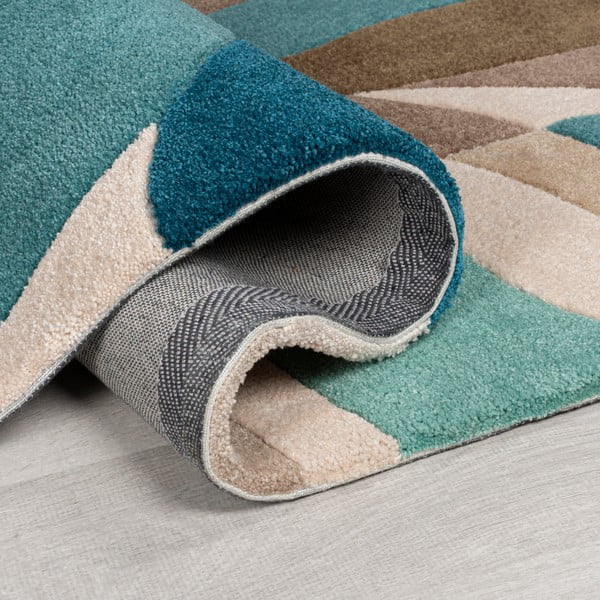 Turkizna preproga 170x120 cm Zest Infinite - Flair Rugs-image-3
