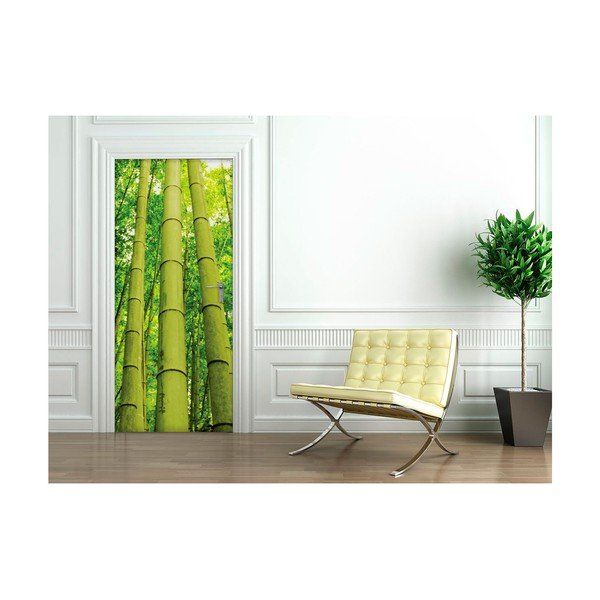 Samolepilna nalepka za vrata Ambiance Bamboo-image-1