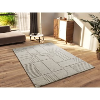 Kremno bela preproga 120x170 cm Snowy – Universal