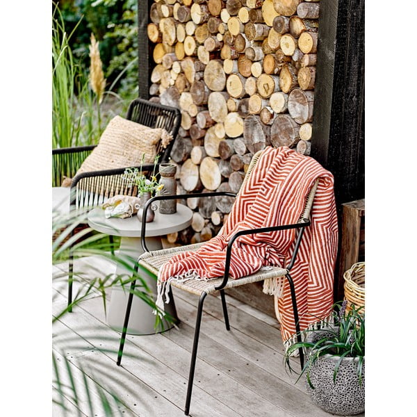 Rjava lončena ročno izdelana vaza (višina 21 cm) Gerde – Bloomingville-image-2