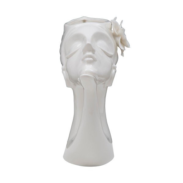 Bela porcelanasta vaza Mauro Ferretti Thinking Woman-image-2