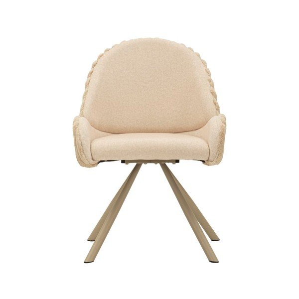 Kremno beli oblazinjeni jedilni stoli v kompletu z nasloni za roke 2 ks Stockholm – Mauro Ferretti-image-2