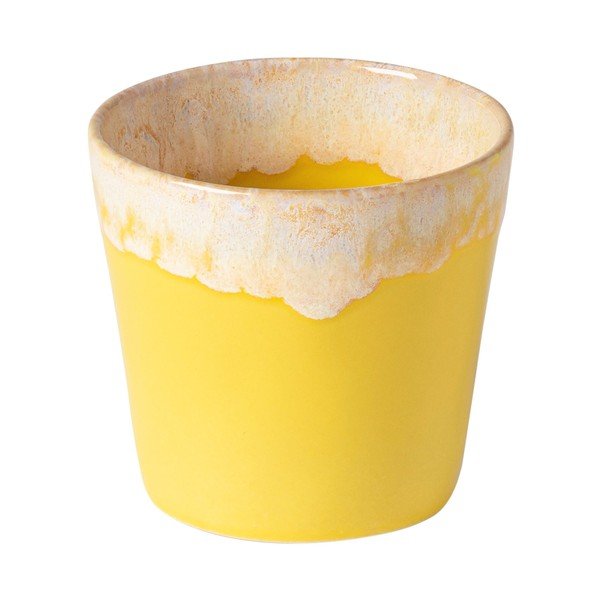 Rumena/bela lončena skodelica 210 ml Grespresso – Costa Nova