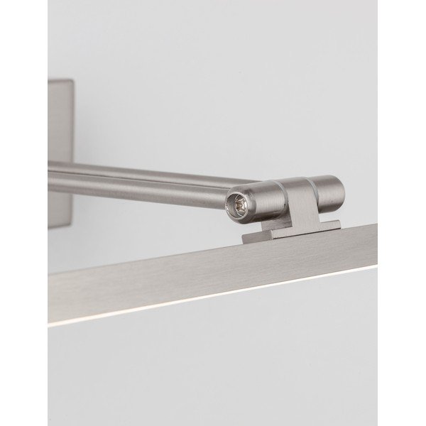 Aluminijasta LED stenska svetilka z upogljivo konstrukcijo v srebrni barvi Marnell – Nova Luce-image-4
