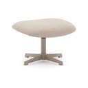 Bež tabure iz šenilje Teryl – Kave Home