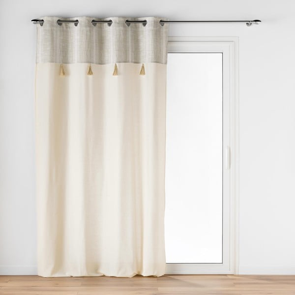 Zavesa v naravni barvi 140x240 cm Island – douceur d'intérieur