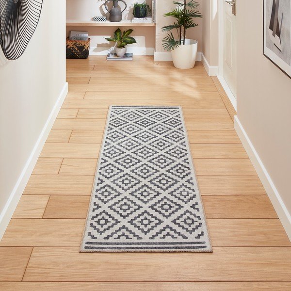 Siv pralen tekač 76x230 cm Coral Grey – Think Rugs-image-1