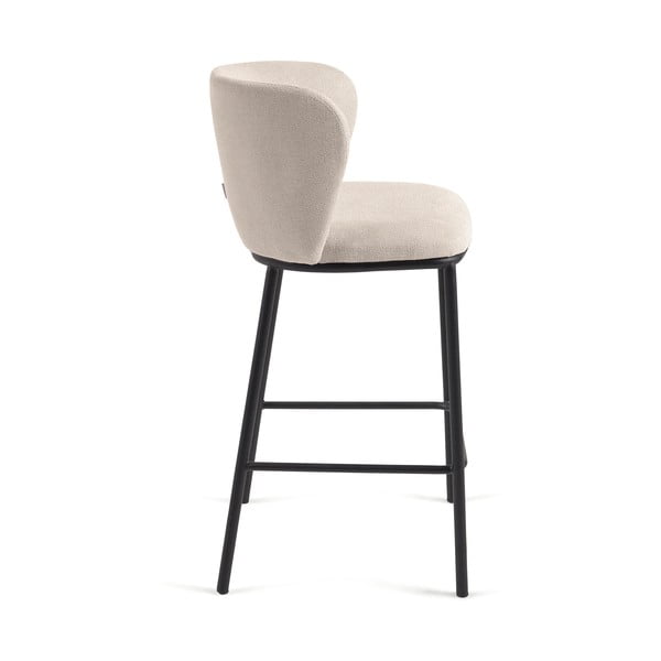 Bež barski stol (višina sedeža 65 cm) Ciselia – Kave Home-image-3
