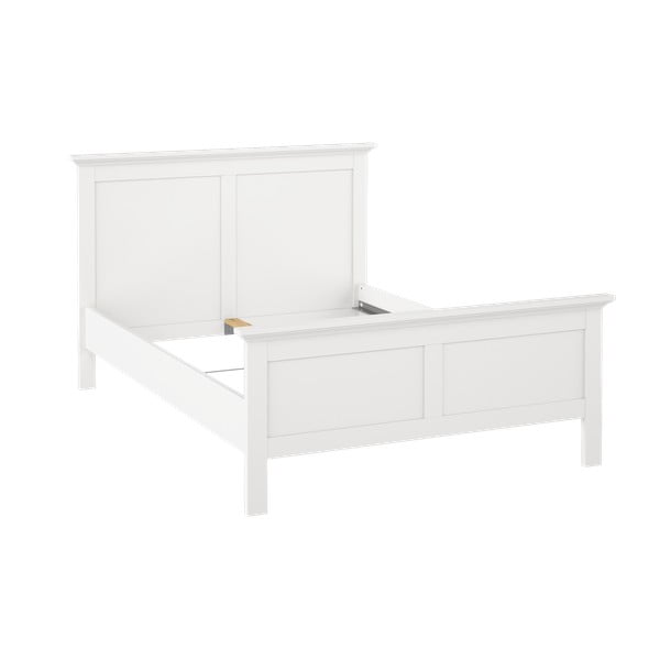 Bela zakonska postelja 140x200 cm Paris – Tvilum