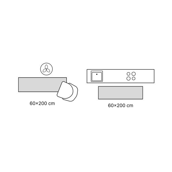 Siv pralen tekač 60x200 cm Mano – Vitaus-image-3