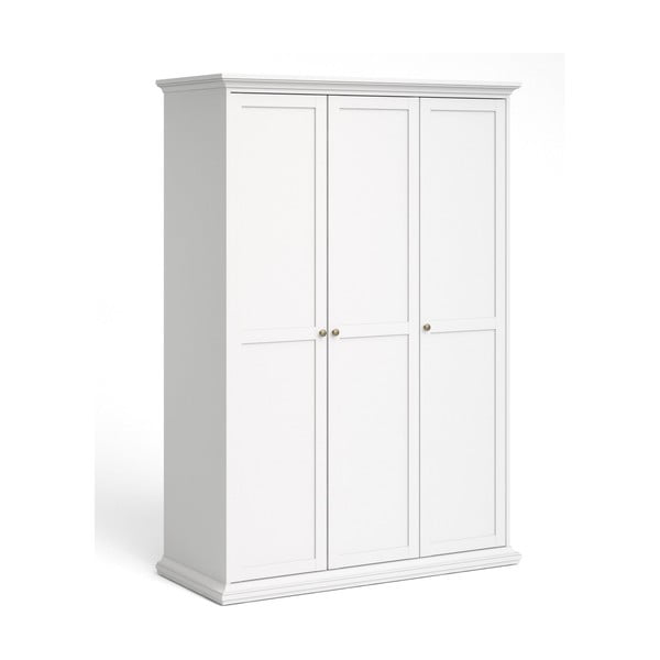 Bela garderobna omara 139x201 cm Paris – Tvilum-image-4