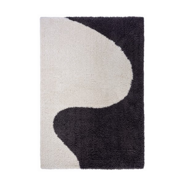 Črna/bela preproga 200x290 cm – Elle Decoration