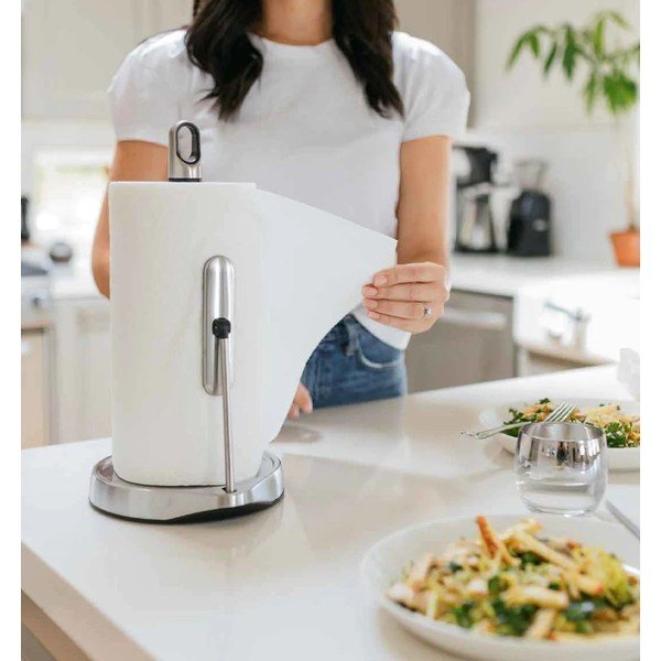 Jekleno držalo za kuhinjske brisače - simplehuman-image-1