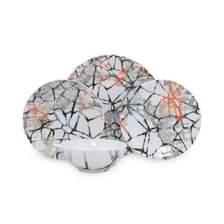 24-delni jedilni set iz porcelana Kütahya Porselen Abstract