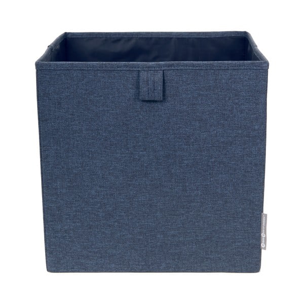 Modra škatla za shranjevanje Bigso Box of Sweden Cube