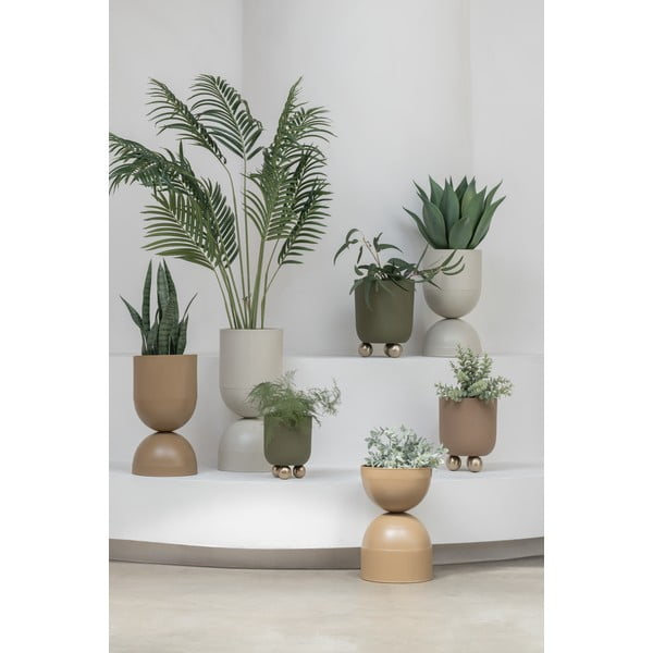 Kovinski okrasni cvetlični lonec ø 25,5 cm Tonar  – PT LIVING-image-1