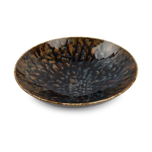 Rjav jušni porcelanast krožnik ø 21 cm Resto – BonBistro