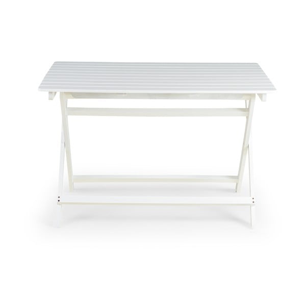 Bela vrtna miza iz akacijevega lesa Bonami Essentials Natur, 114 x 88 cm-image-1