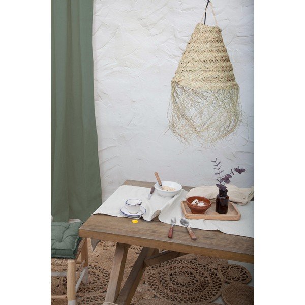 Zelena zavesa Really Nice Things Cortina Hogar Green-image-1