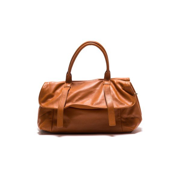 Usnjena torbica Anna Luchini 2043 Cognac-image-2