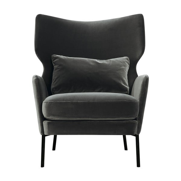 Temno siv fotelj Alex - Sits-image-2