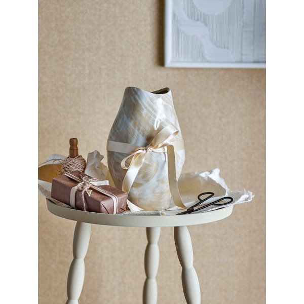 Bež lončena vaza (višina 31 cm) Obsa – Bloomingville-image-2