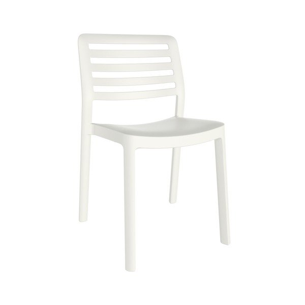 Komplet 4 belih vrtnih stolov Resol Wind-image-1