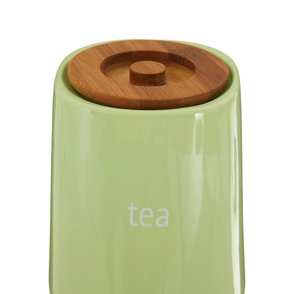Zelena posoda za čaj s pokrovom iz bambusa Premier Housewares Fletcher, 800 ml-image-4