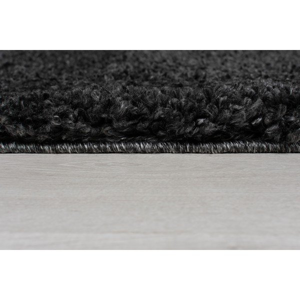 Črna preproga Flair Rugs Sparks, ⌀ 133 cm-image-3