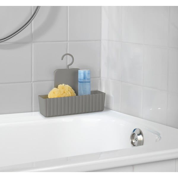 Svetlo rjava plastična viseča kopalniška polica Minas – Allstar-image-1