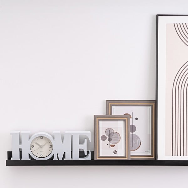 Črna polica za slike 100 cm – Casa Selección-image-1