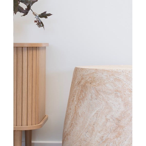 Lončena okrogla vrtna mizica ø 47,5 cm Bonn – House Nordic-image-1