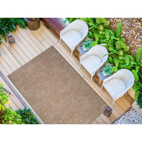 Bež zunanja preproga Universal Panama, 160 x 230 cm-image-1