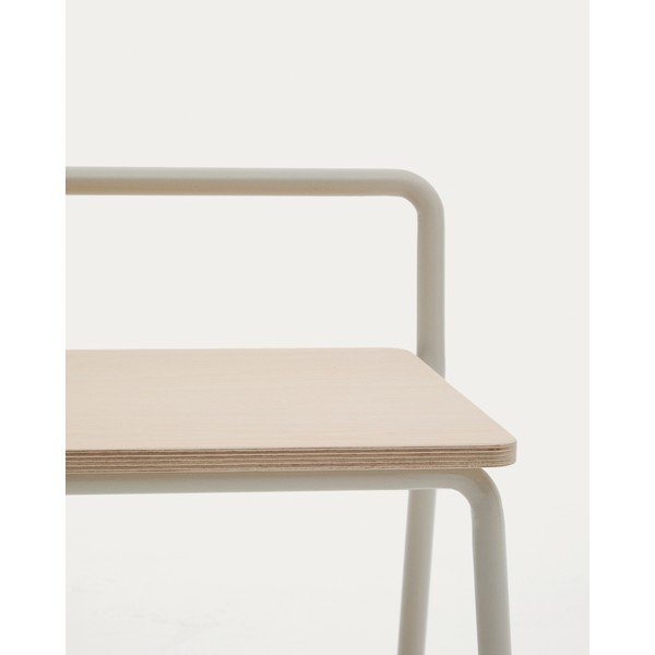 Bež/naraven klop Tinn – Kave Home-image-3