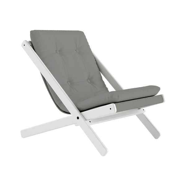Zložljiv fotelj Karup Design Boogie White/Grey